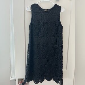 Tommy Hilfiger Black Lace Sleeveless Dress
